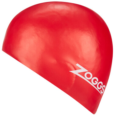 Gorro de natación ZOGGS OWS SILICONE Rojo 0